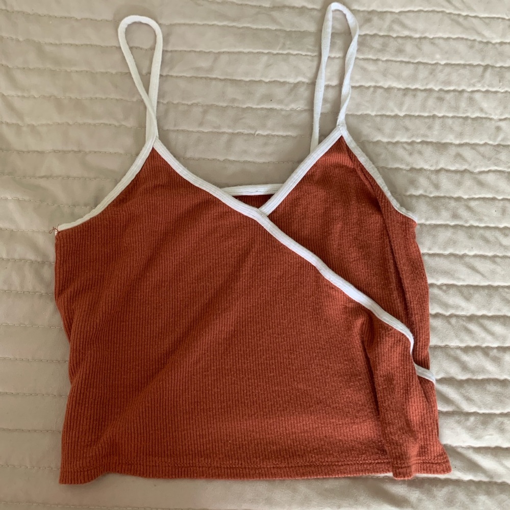 Coral tank top